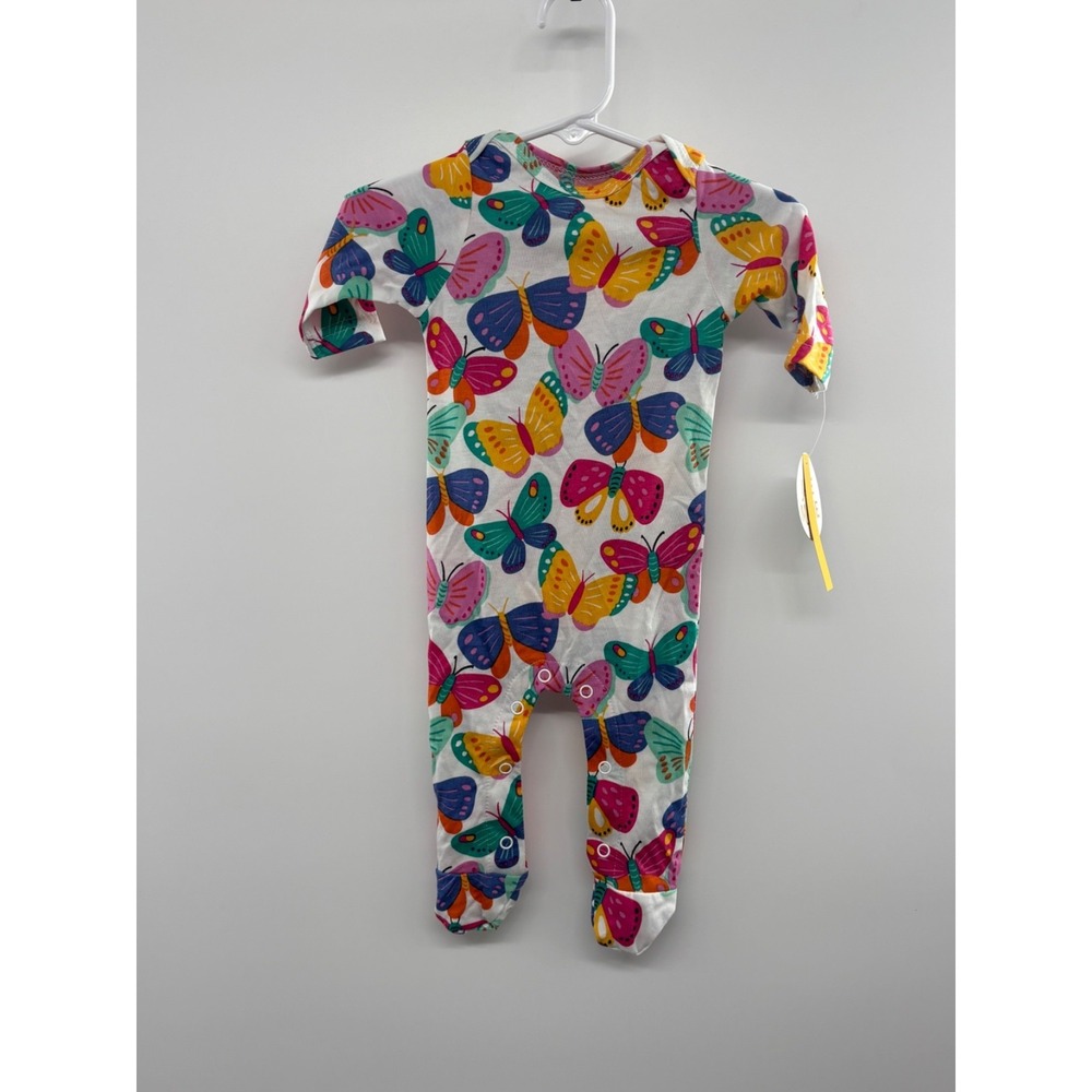 NWT Jane Marie One Piece Romper Baby Boys & Girls Newborn Butterfly Print Casual